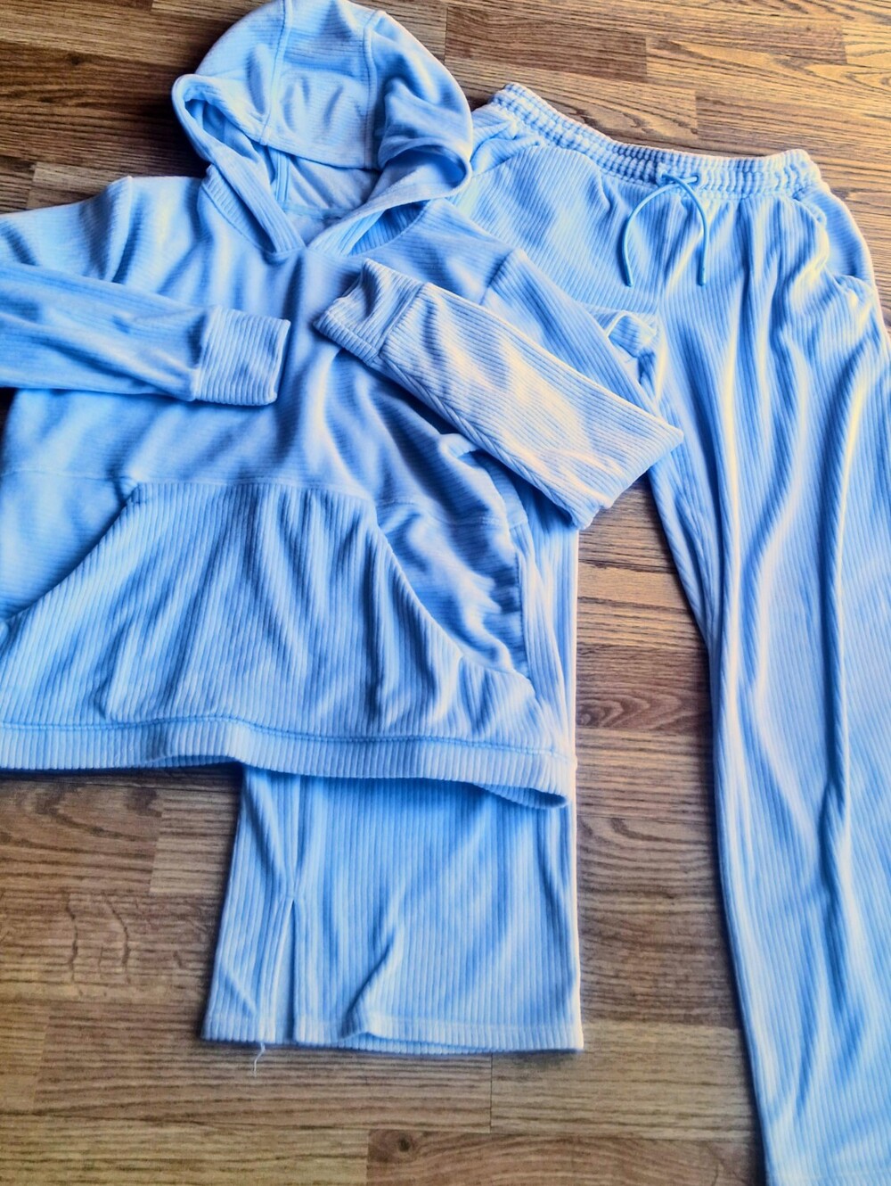 Girls 2 Piece Matching Jogsuit, By All In Motion, Pastel Blue, Sz XL 14